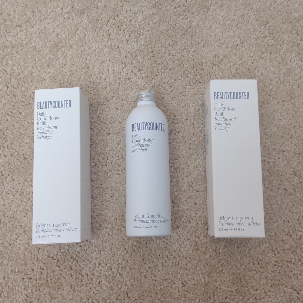 2 Beautycounter Bright Grapefruit Daily Conditionee refill 275 ml / 9.29 fl oz